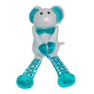 Scentsy Baby Buddy Sidekick Gray Murphy Mouse Crinkle Nursery Plush Toy 12"